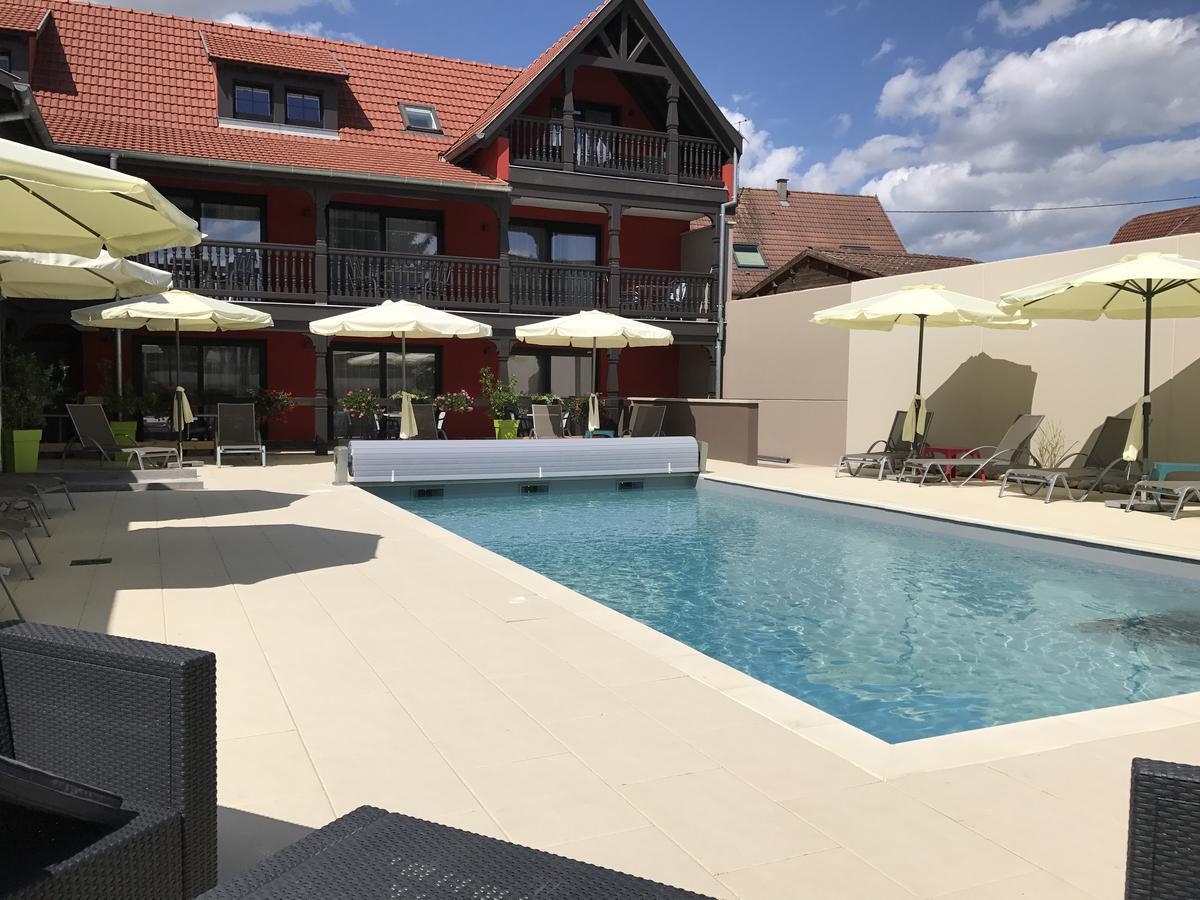 Au Soleil, Hotel Restaurant & Spa Valff Dış mekan fotoğraf